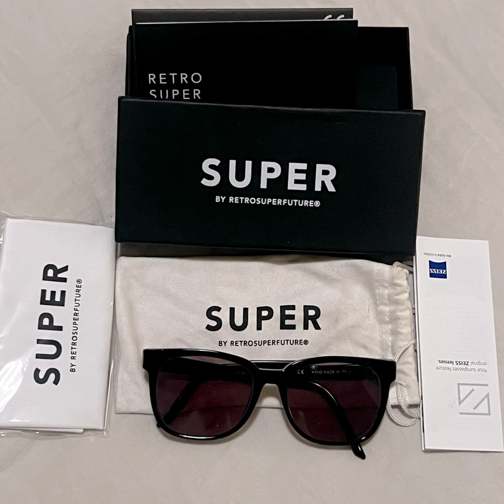 RetroSuperFuture Black Sunglasses